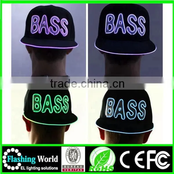Numerous in Variety High Brightness Custom Electroluminescent (el) Wire Hat photo-2