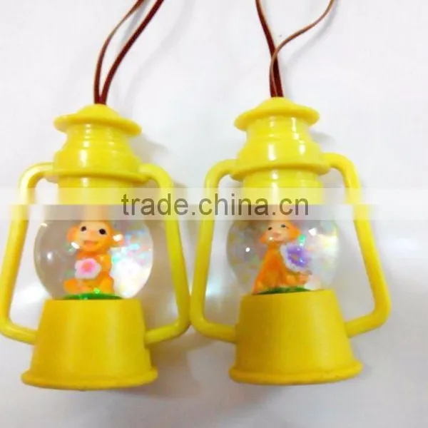Globe Diameter 45mm Cartoon Monkey Led Light Water Globe Polyresin Cheap Decorative Hanging Lanterns photo-2