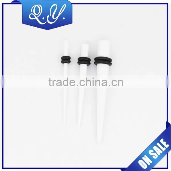Hot Products New Design Acrylic Ear Plug Bullet Shape Ear Plug With Cheap Price photo-2