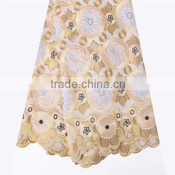 High Quality Organza Lace With Sequins 2016 Wholesale Lace Fabric in Dubai photo-5