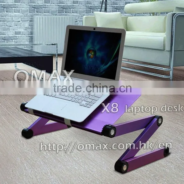 Portable Folding Breakfast Stand Adjustable Laptop Desk photo-3