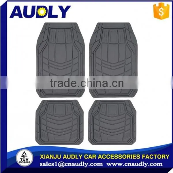 Rubber Floor Mats - Heavy Duty Rubber Liners for Cars Trucks & SUVs photo-5