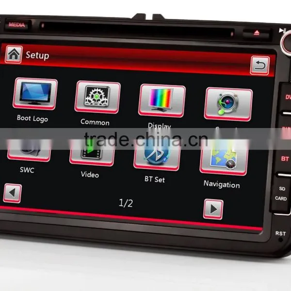 8" Car Mp3 Player Gps 3g bt Navigation Map Automotive Multimedia For VW PASSAT SEAT Altea Amarok Jetta Multivan T5 Polo V 6R EOS photo-6
