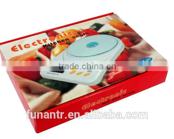 5kg Plastic Household Electronic Kitchen Scale HA65016