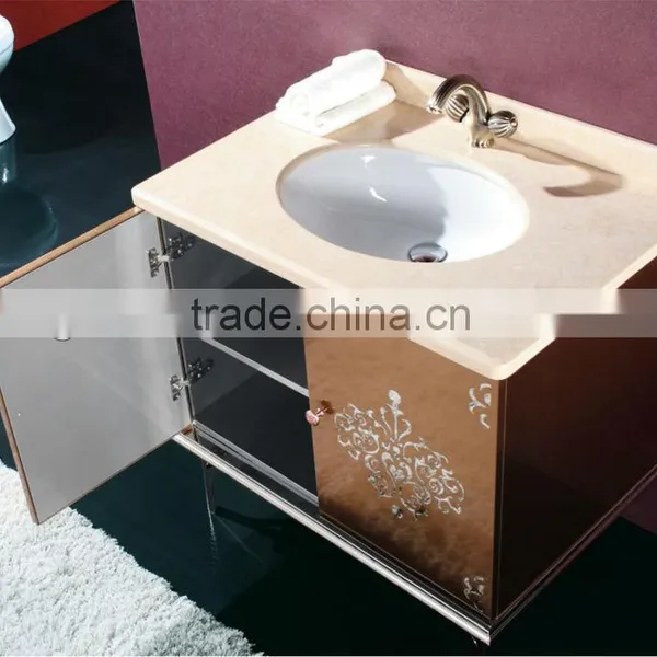 Bathroom Furniture Double Sinks Bathroom Cabinet photo-4