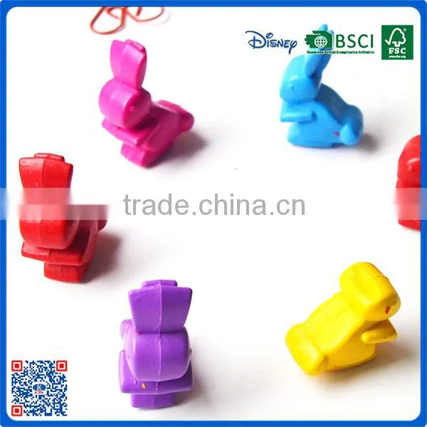 2016 New Arrival 3d Rabbit Shaped Fancy Crayon for Kids With High Quailty photo-5