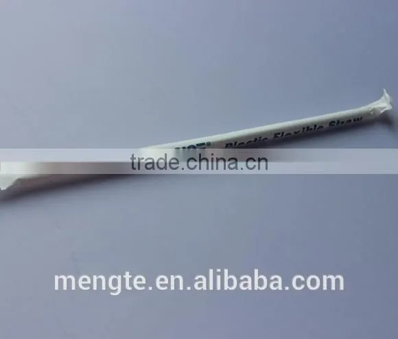 Paper Wrapped Plastic Printed Straw photo-2