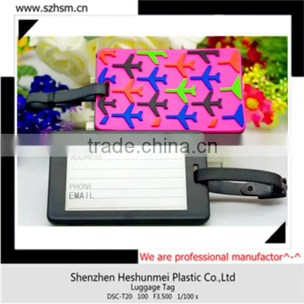 2015 High Quality HSM SCT Certification Test Custom Luggage Tag photo-2