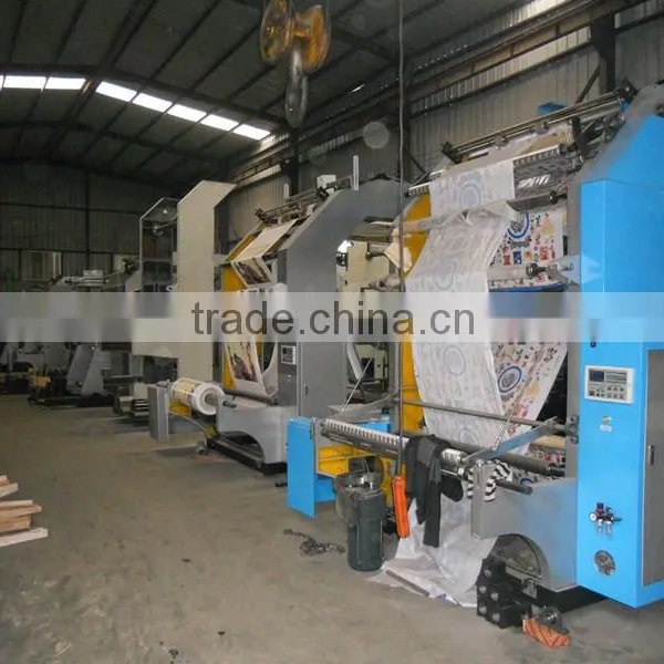 HERO BRAND High Speed 4 Color PE Film Flexo Printing Machine Price photo-5