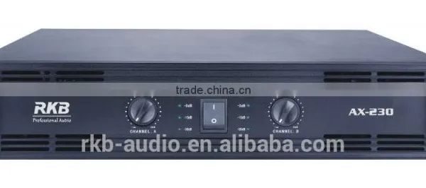 2 CH Professional Power Amplifier AX-230 photo-2