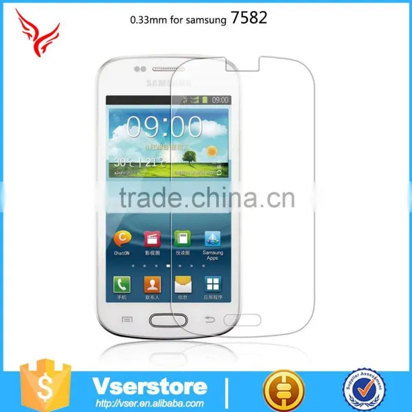 Hot Sale Protective Glass 0.4mm Straight Edge Tempered Glass Screen Protector for Samsung S3 photo-5