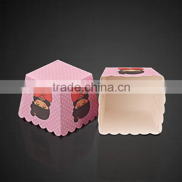 XFB21 BAKEST New High Temperature Resistance Square Shape Cake Paper Cup With Girl Pattern Hot Sale Baking Tools photo-4