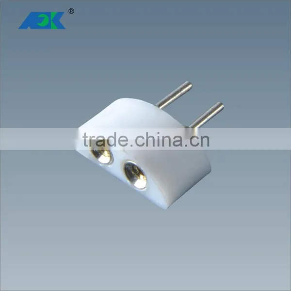LVSS24 Low Voltage 2 Pin Male Plug Led Strip Lighting Connector Fixture for Led Cabinet Lighting photo-3