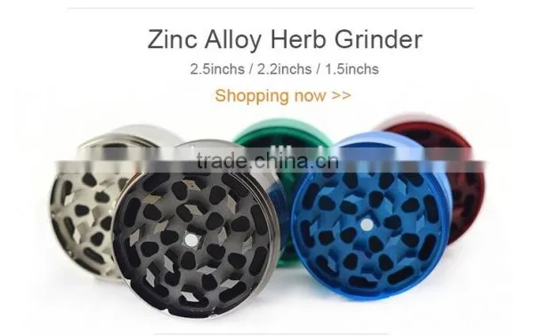 Hottest Smoking Herb Grinder Wholesale CNC Teeth 63mm 4 Parts High Quality Zinc Alloy Herb Grinder Free LOGO in Shock photo-6