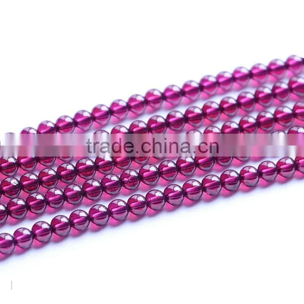 Natural Beads Wholesale 6A Purple Teeth Ukrainian Garnet Beads Semi Finished Fashion Jewelry DIY Handmade Jewelry photo-2