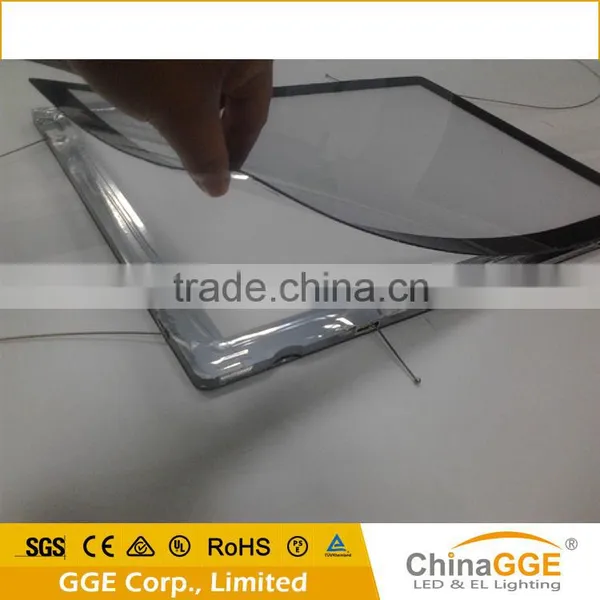 Double Side Magnetic and Crystal Real Estate Led Window Display Acrylic Led Light Box photo-6