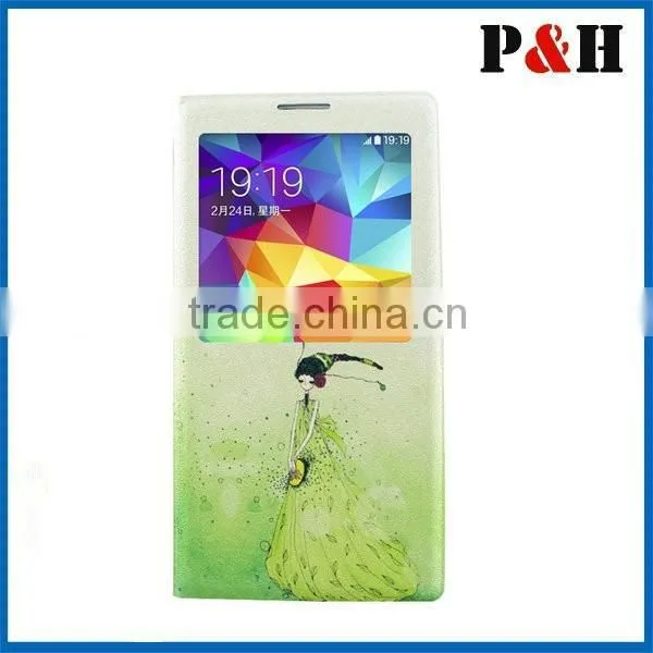 Ultra Slim Case Printing Case for Samsung Note 4 With Window photo-2