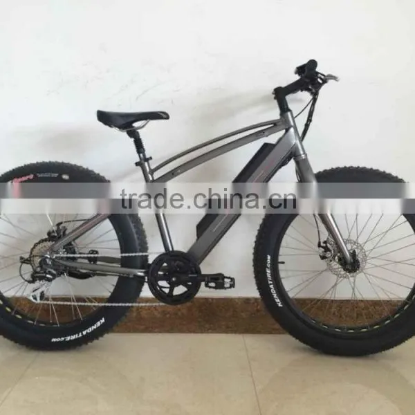 2015/1000W/48V Fat Tyres Li-lion Cheap 26" Electric Bicycle Kit in China
