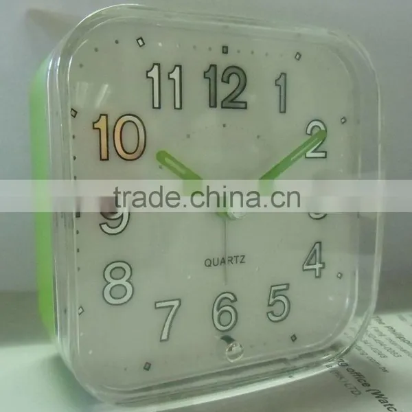 Simple Modern Design Table Sweep Clock Snooze Beep Crescendo Sound photo-3