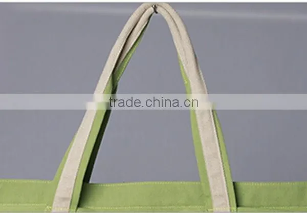 2015 New Custom High Quality Large Capacity Tote and Sling Shoulder Cotton Canvas Yoga Bag for Women photo-4