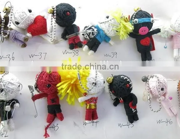 STR0869 Chain Black Chinese Handmade Cheap Voodoo Doll photo-4