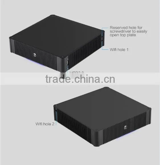 X86 Win 7 J1900 12V Industrial Fanless Mini pc photo-4