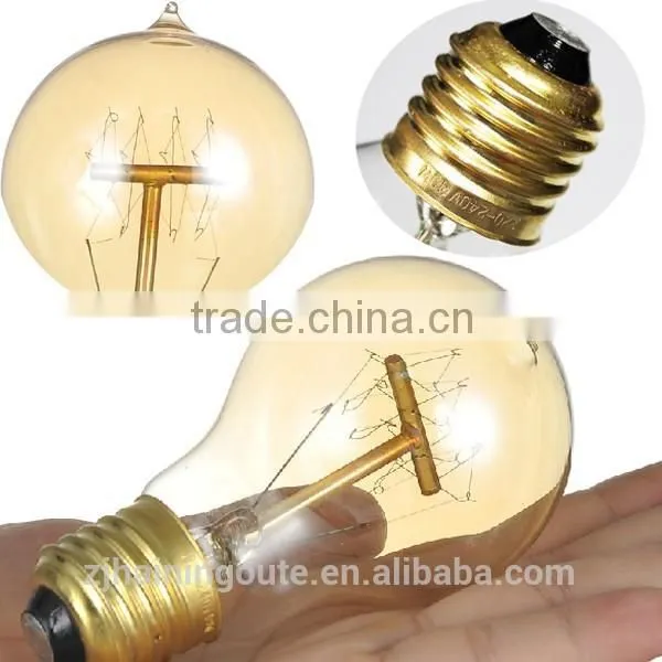 Incandescent Bulb A19/A60 25 40 60W Edison Vintage Bulbs 110/240V photo-3