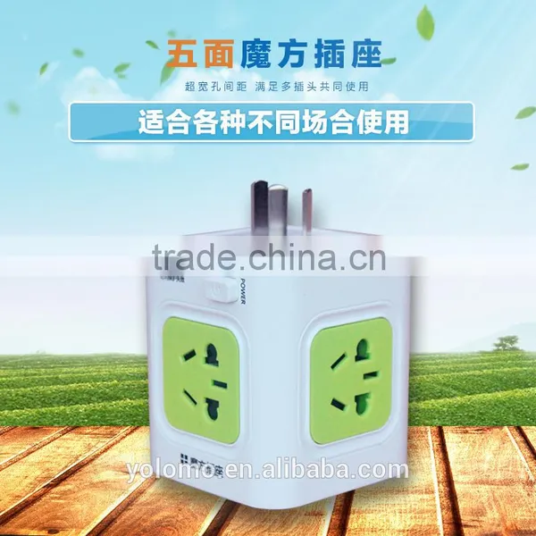 5 Way Portable Multifunction Universal Power Strip With Cable photo-3