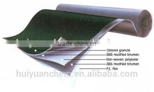 (HUIYUAN 30 Years Quality Guarantee) APP Roof Bituminous Waterproofing Membrane With COMPETITIVE PRICE photo-5