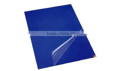 Blue Color Washable Sticky Mat Reusable Sticky Mat