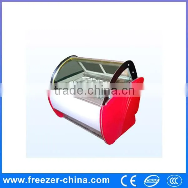 gelato ice cream display machine