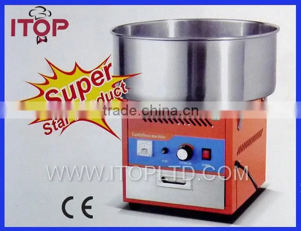 Easy processing flower cotton candy machine/cotton candy making machine