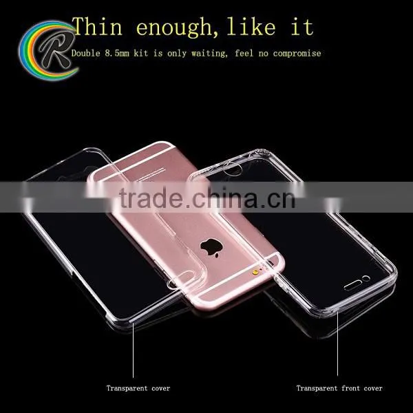 Ultra Thin pc Case Slim Case for IPhone 6 Full Cover Tpu Bumper Case photo-4