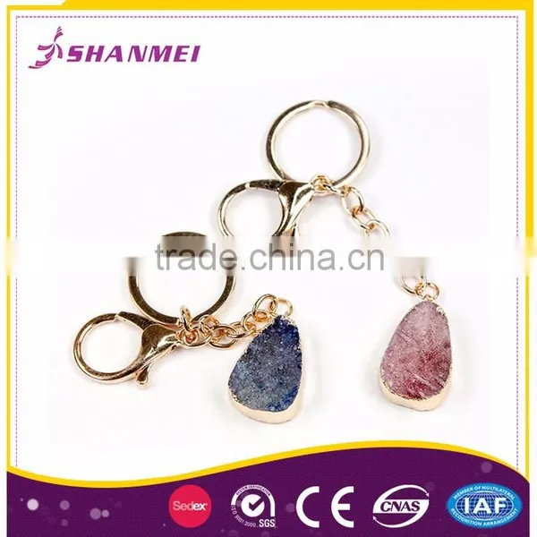 Fast Quote Druzy Alloy Wholesale Fashion Keychain photo-3