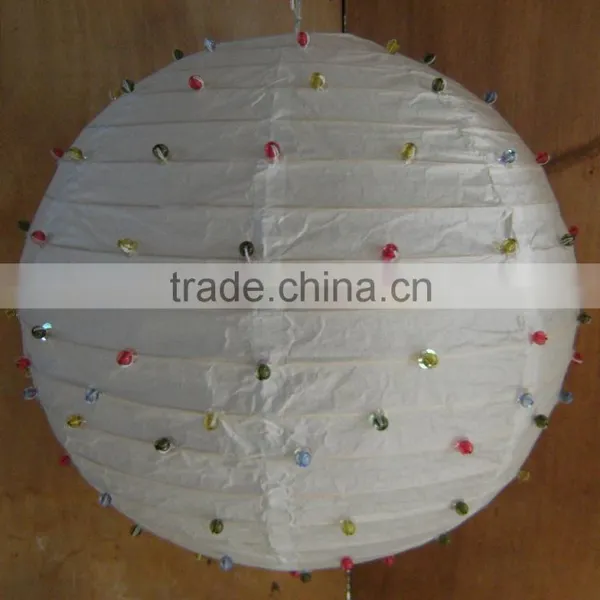 Christmas Decoration Snowing Paper Lamp Lantern photo-6