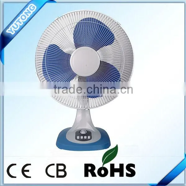 16"plastic table fan with 60 or 120 minutes timer