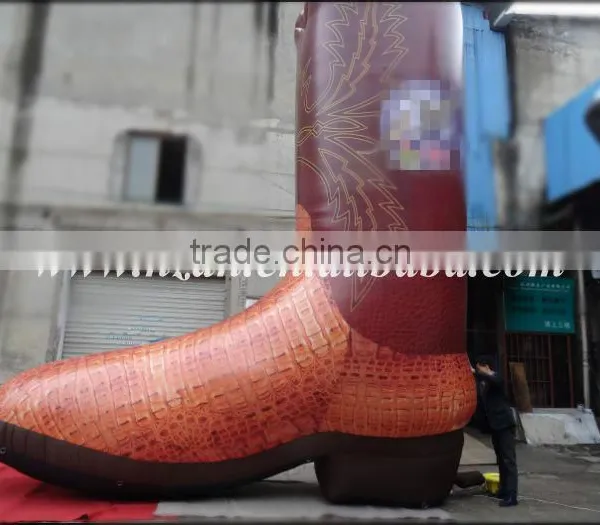 Big Inflatable Female Boots Model for Advertising Decoration photo-4