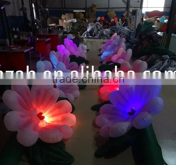 Lighted Inflatable Flowers for Decoration photo-2