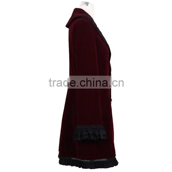 Devil Fashion 2015 Ladies Gothic Jacket CT00302 photo-5