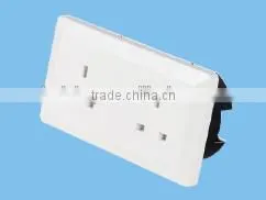 British standard double socket