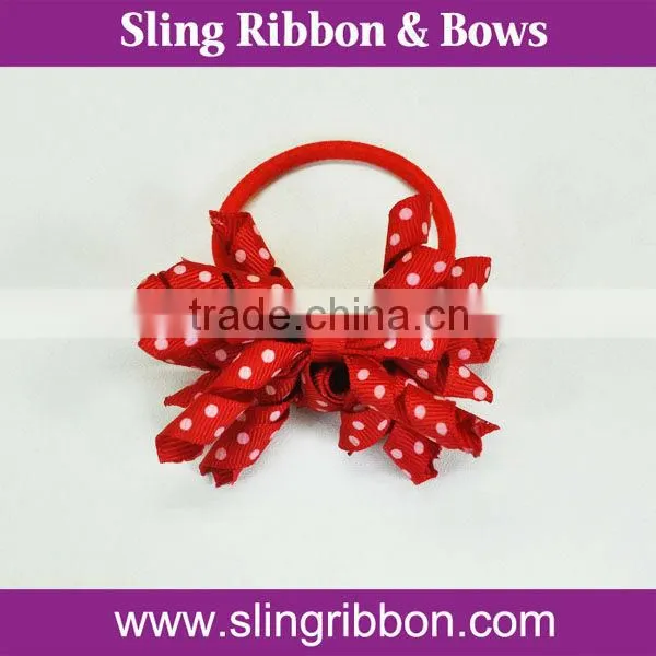 Grosgrain Korker Ribbon Bow Grosgrain Ribbon Bow For Girls photo-3