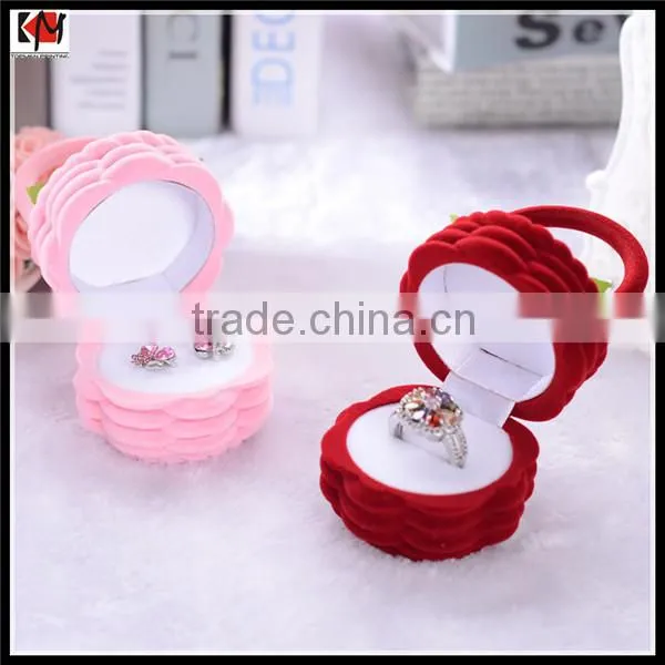 Luxury New Design Ring Box Custom Ring Jewelry Box photo-3