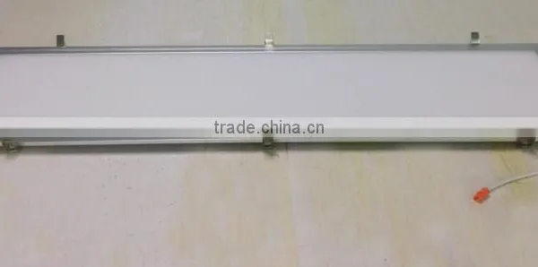 Silver AL Frame Super Energy Saving Spring Mounted 48w Led Panel 1200x30cm Ceiling Light photo-6