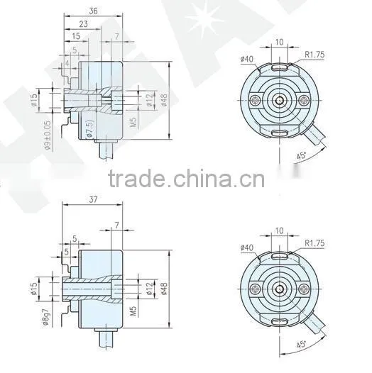 UK48 Incremental Holow Encoder photo-2