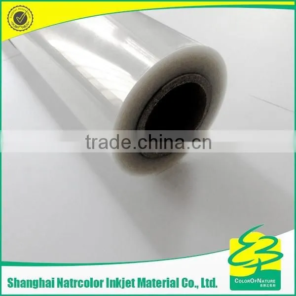 914mm Waterproof Transparent Film for Inkjet Printing