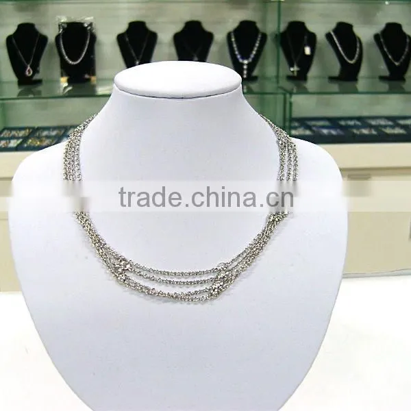 New Necklace/wedding Necklace/cubic Zircon Jewelry/brass