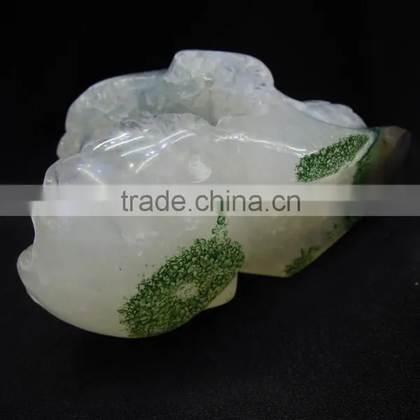 Hot Sale Natural Crystal Delicated Amethyst Skull With Geode All by Hand Carved photo-6