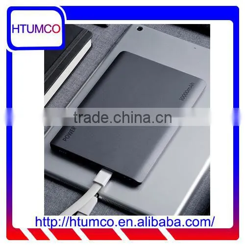 Slim Stylish Portable Charger Power Bank 10000mAh for Smartphone