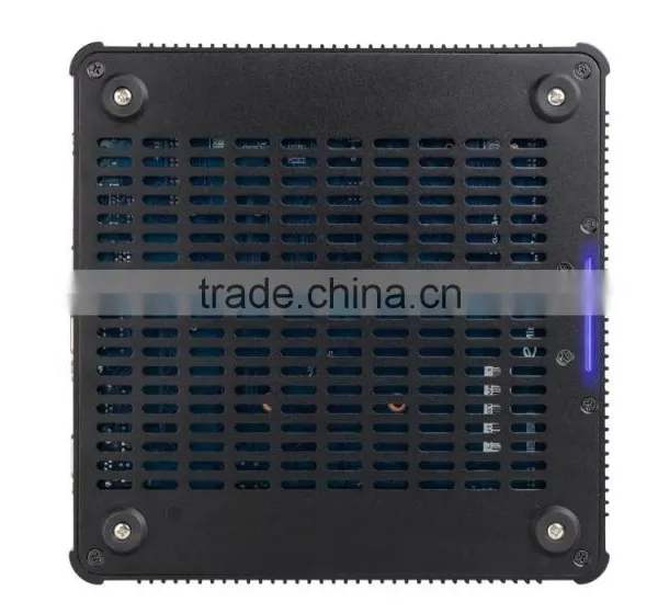 Fanless Mini pc 12v Mini pc J1900 CPU 4*COM VGA+HDMI Windows xp Linux System photo-3