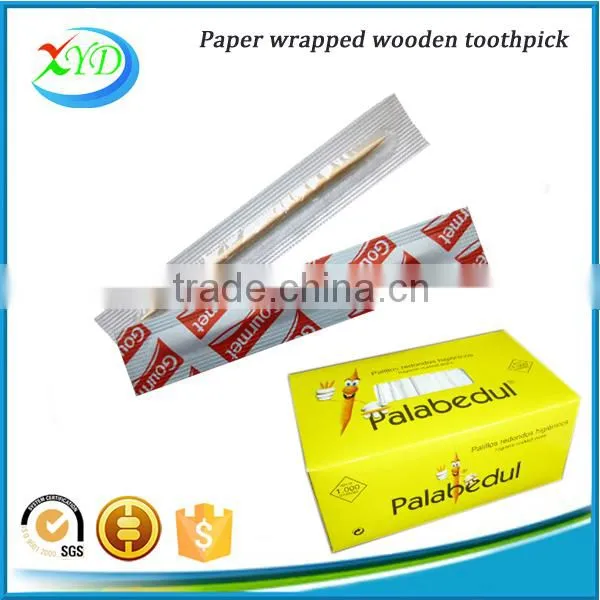 Cello Individually Wrapped Wooden Toothpick Diameter 2.0mm photo-2